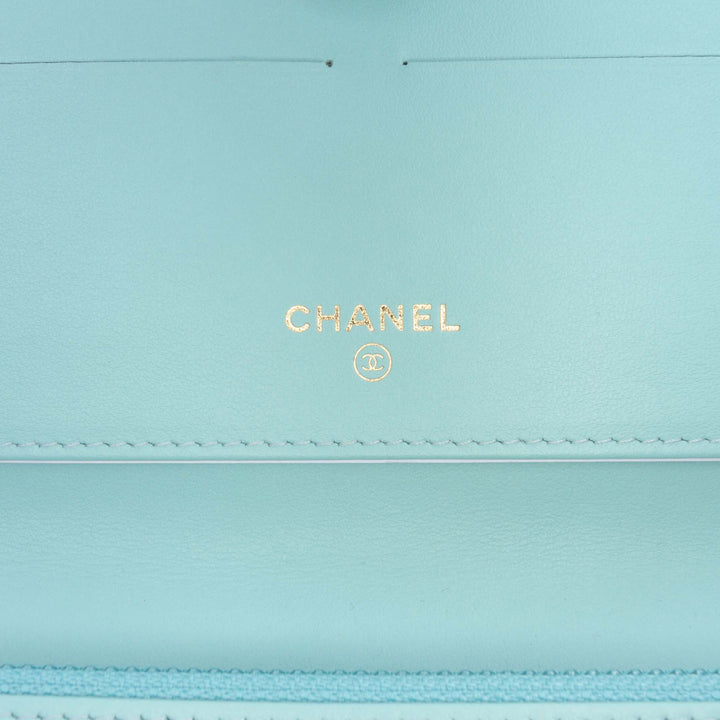 Chanel CC Matelassé Caviar Bifold Portefeuille long – GABY PARIS Authentique