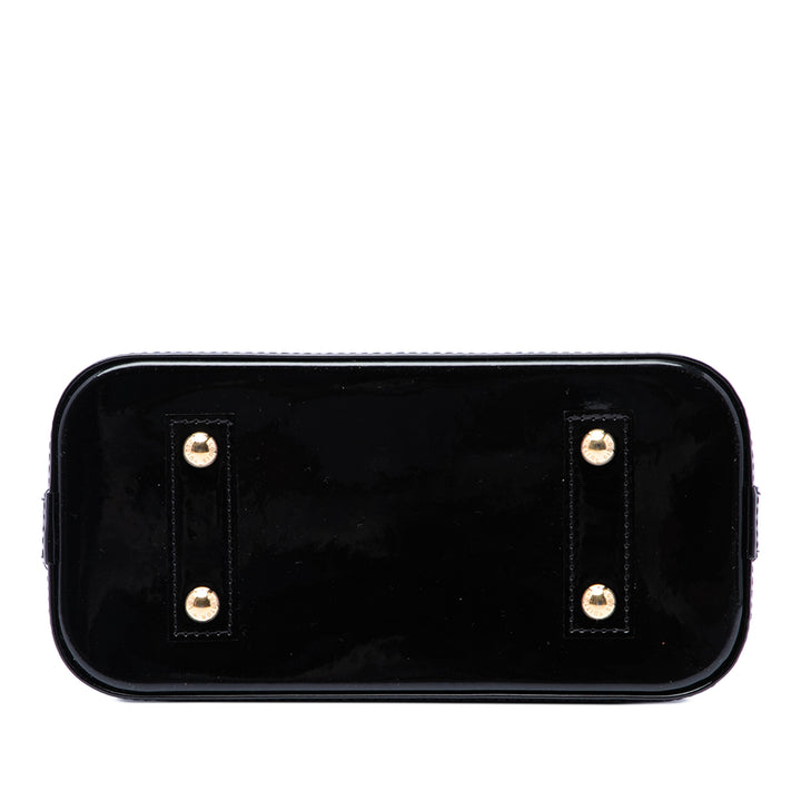 Louis Vuitton Alma BB Cuir verni Monogram Noir – vue 3 – GABY PARIS