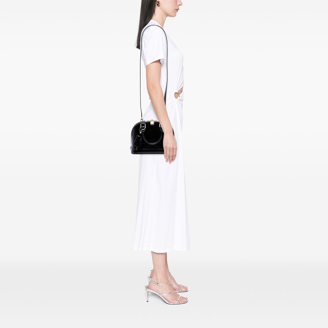 Louis Vuitton Alma BB Cuir verni Monogram Noir – vue 6 – GABY PARIS