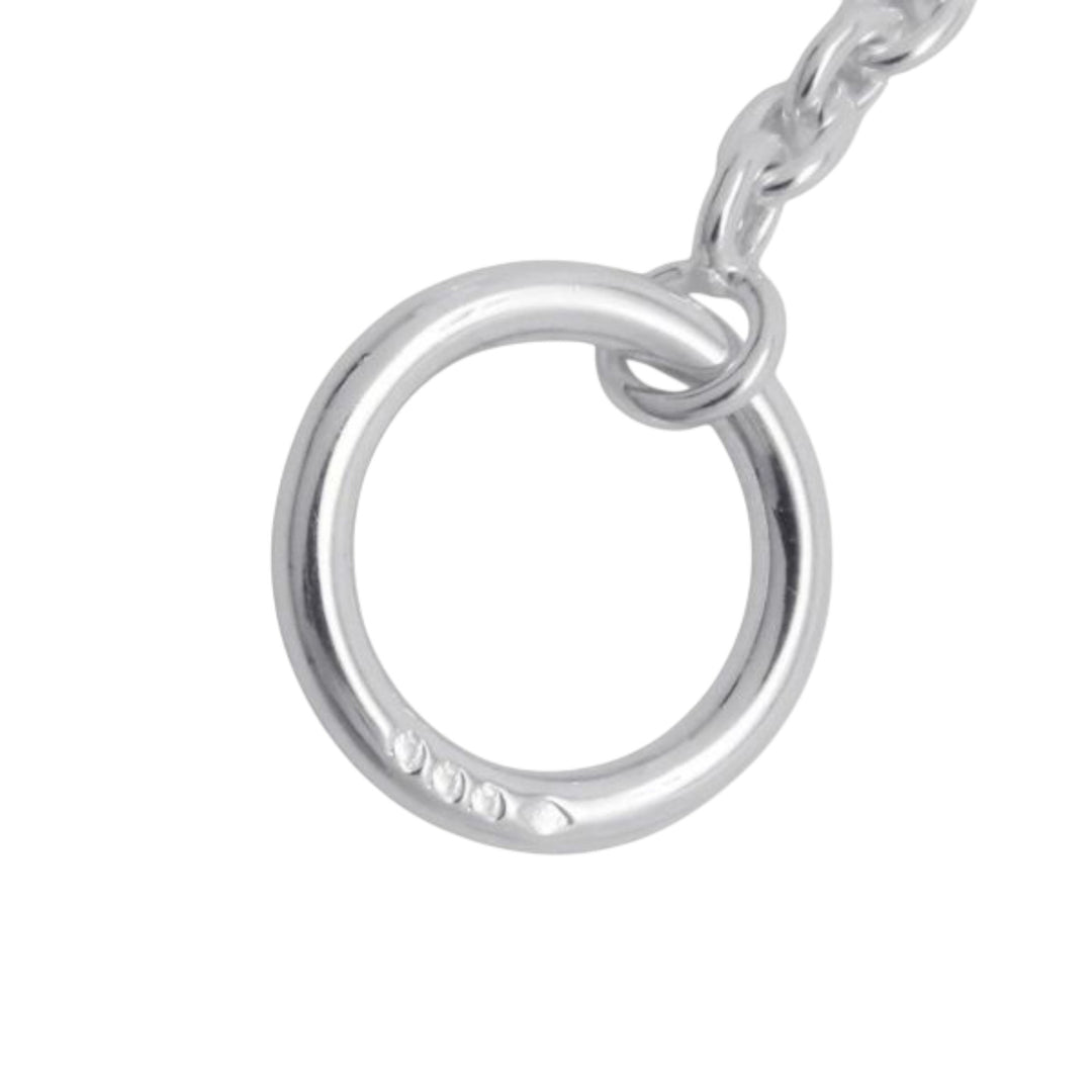 Hermès Sterling Argenté Farandole Long Collier 120 Argenté