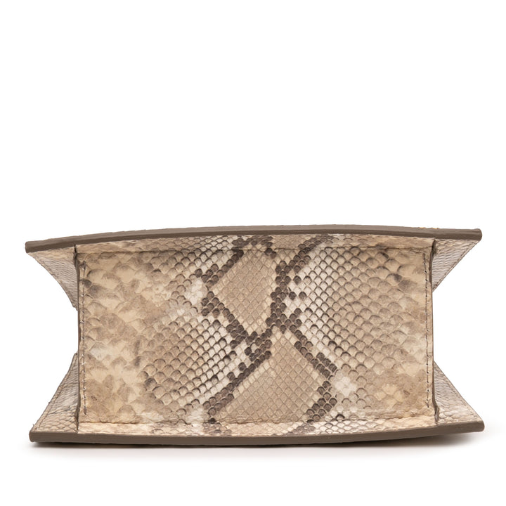 Jacquemus Snake embossé Cuir Le Chiquito Moyen Sac