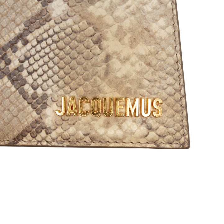 Jacquemus Snake embossé Cuir Le Chiquito Moyen Sac