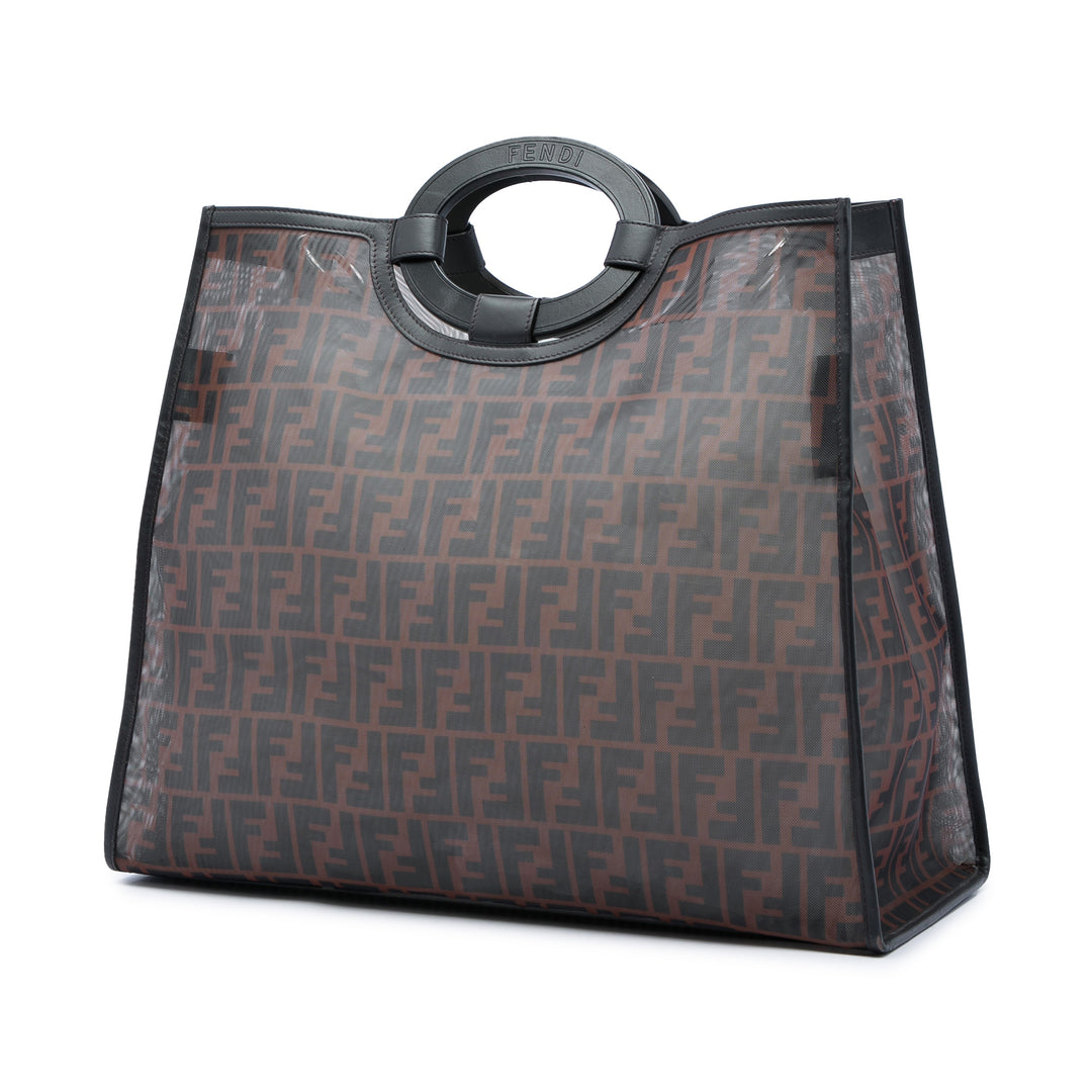 Fendi FF 1974 Mesh Runaway Cabas Grand Tissu