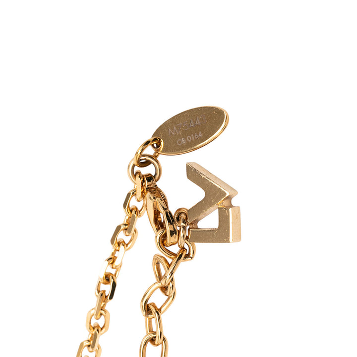 Louis Vuitton Doré Plated Charmy Pearl Collier Doré – GABY PARIS Authentique