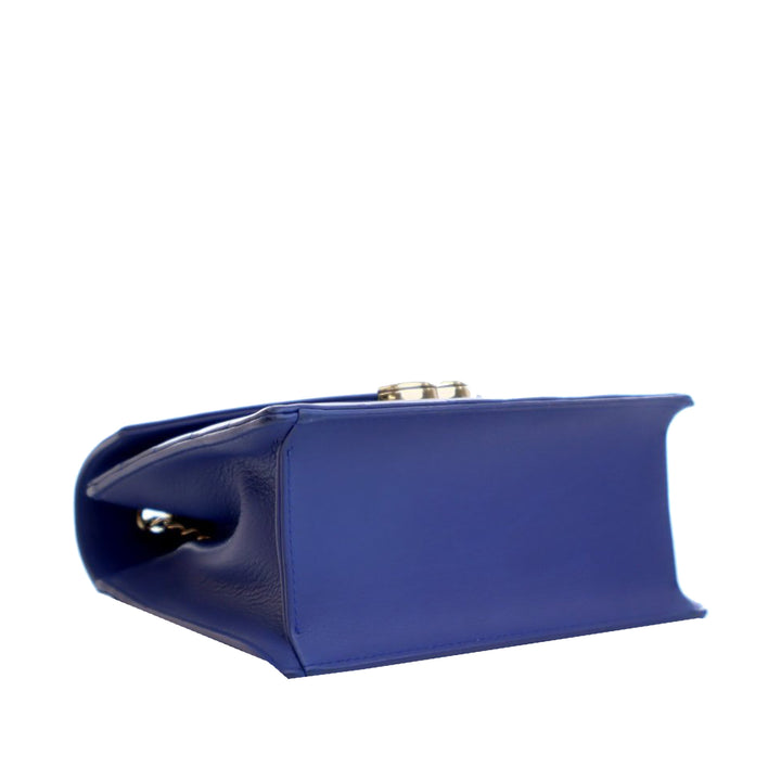 Chanel Small Chevron Cuir de veau Envelope à rabat