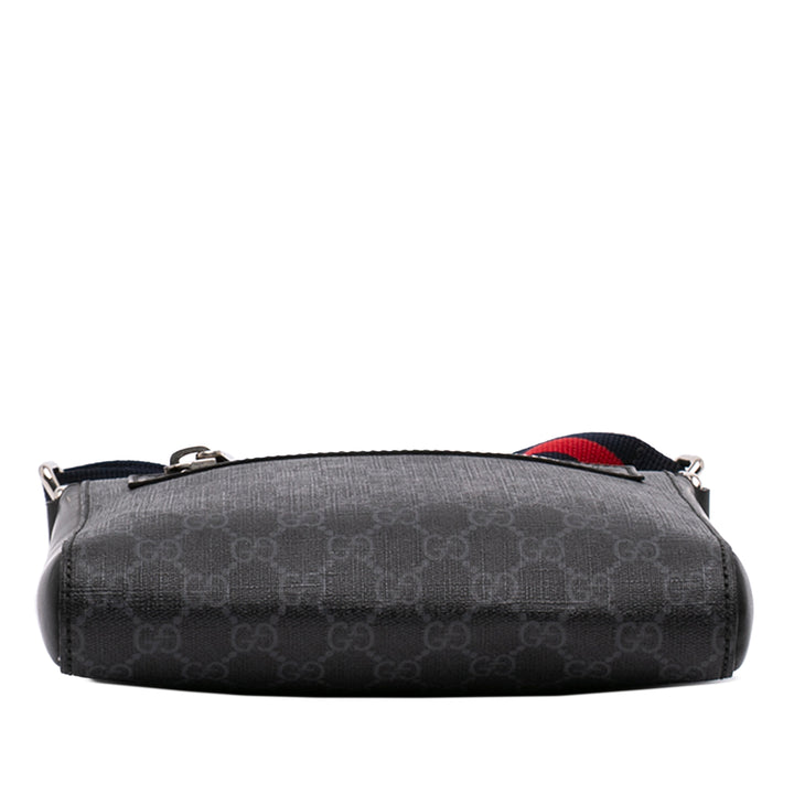 Web Sac Messenger Petit GG Supreme Noir