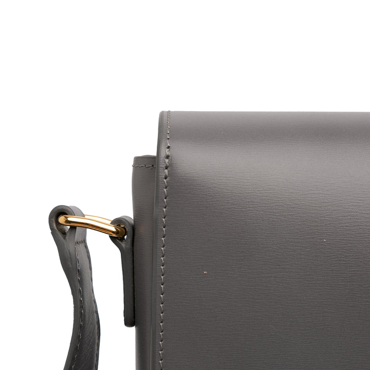 Celine Classique brillant Cuir de veau Triomphe Sac porté croisé