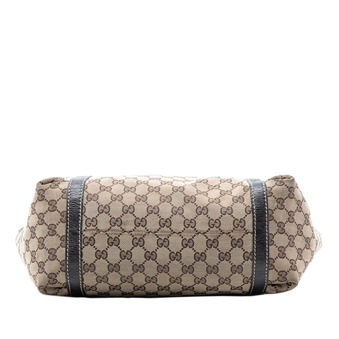 Gucci GG Toile Web New Ladies Cabas