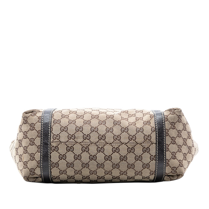 Gucci GG Toile Web New Ladies Cabas