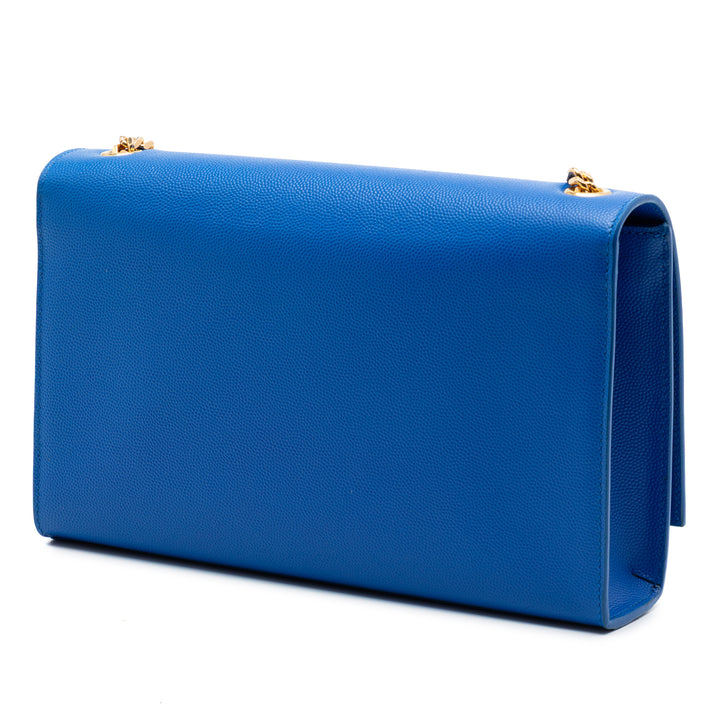 Saint Laurent Medium Grain De Poudre Monogram Kate Sac porté croisé