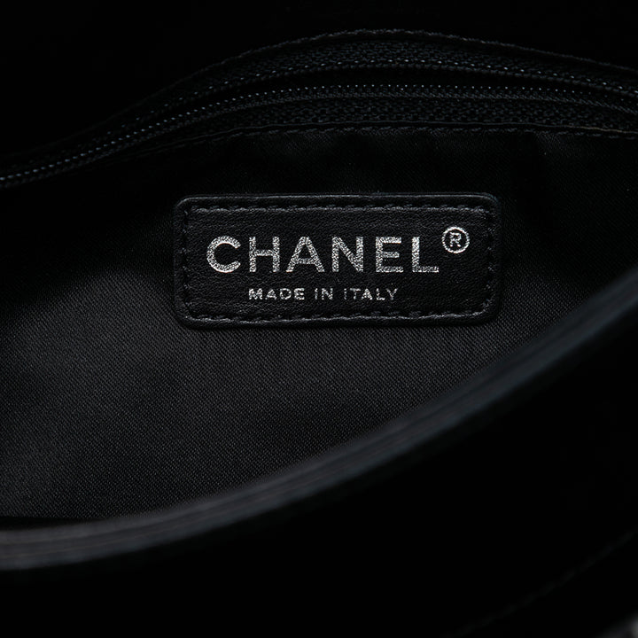 Chanel Large Tweed et Sequins Icons 3 Accordion à rabat