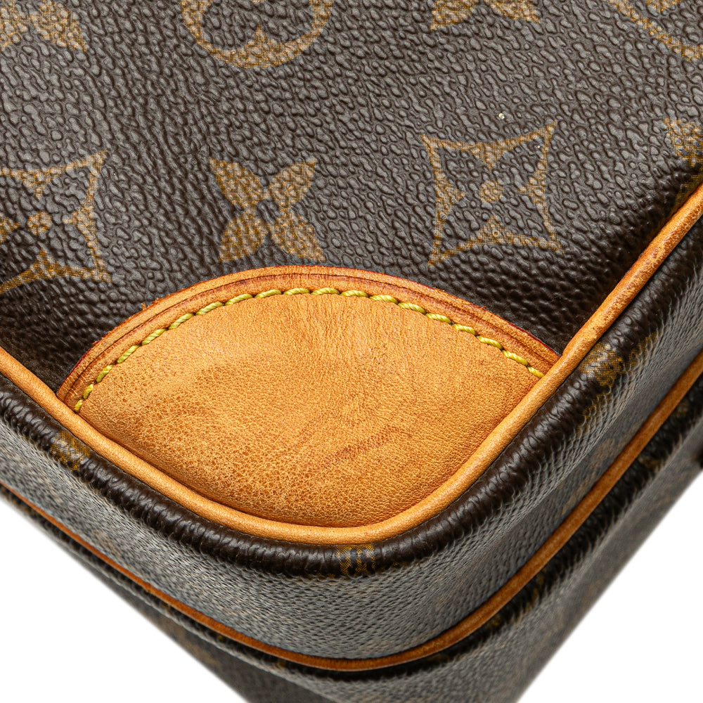 Monogram Nil Crossbody Brown - Gaby Paris