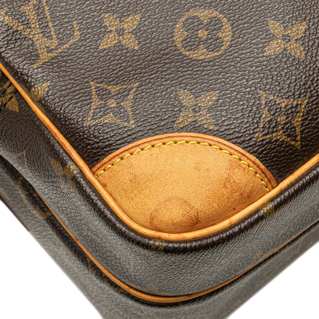 Monogram Nil Crossbody Brown - Gaby Paris