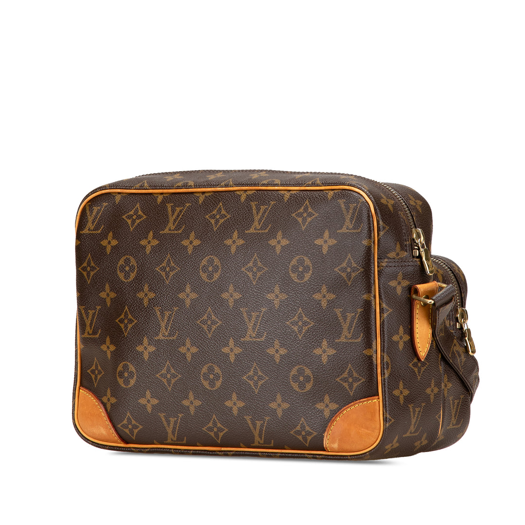 Monogram Nil Crossbody Brown - Gaby Paris
