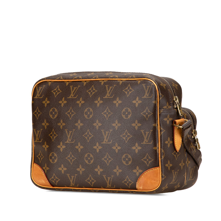 Monogram Nil Crossbody Brown - Gaby Paris