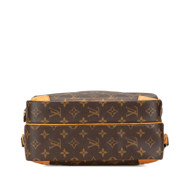 Monogram Nil Crossbody Brown - Gaby Paris