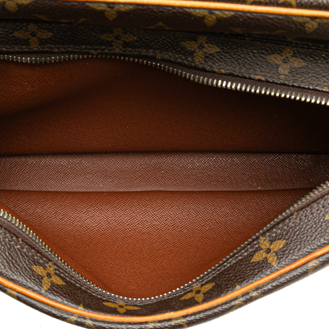 Monogram Nil Crossbody Brown - Gaby Paris