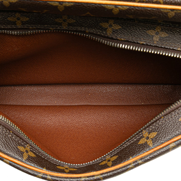 Monogram Nil Crossbody Brown - Gaby Paris