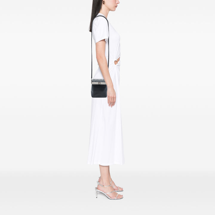 Chanel CC Métallisé Vanity Cuir de veau Noir
