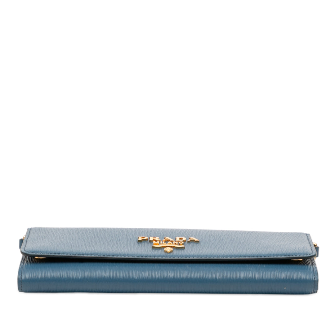 Prada Wallet on Chain Cuir Saffiano