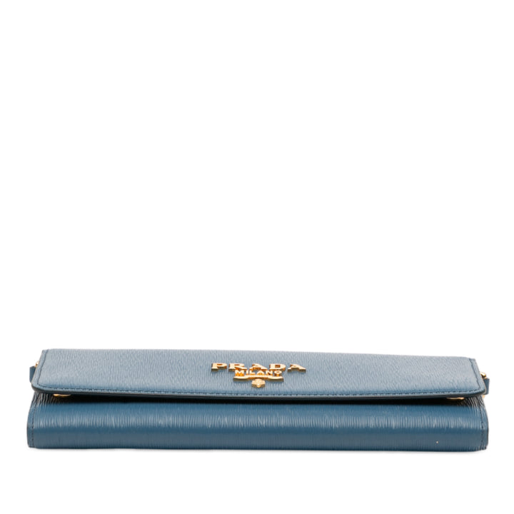Prada Wallet on Chain Cuir Saffiano