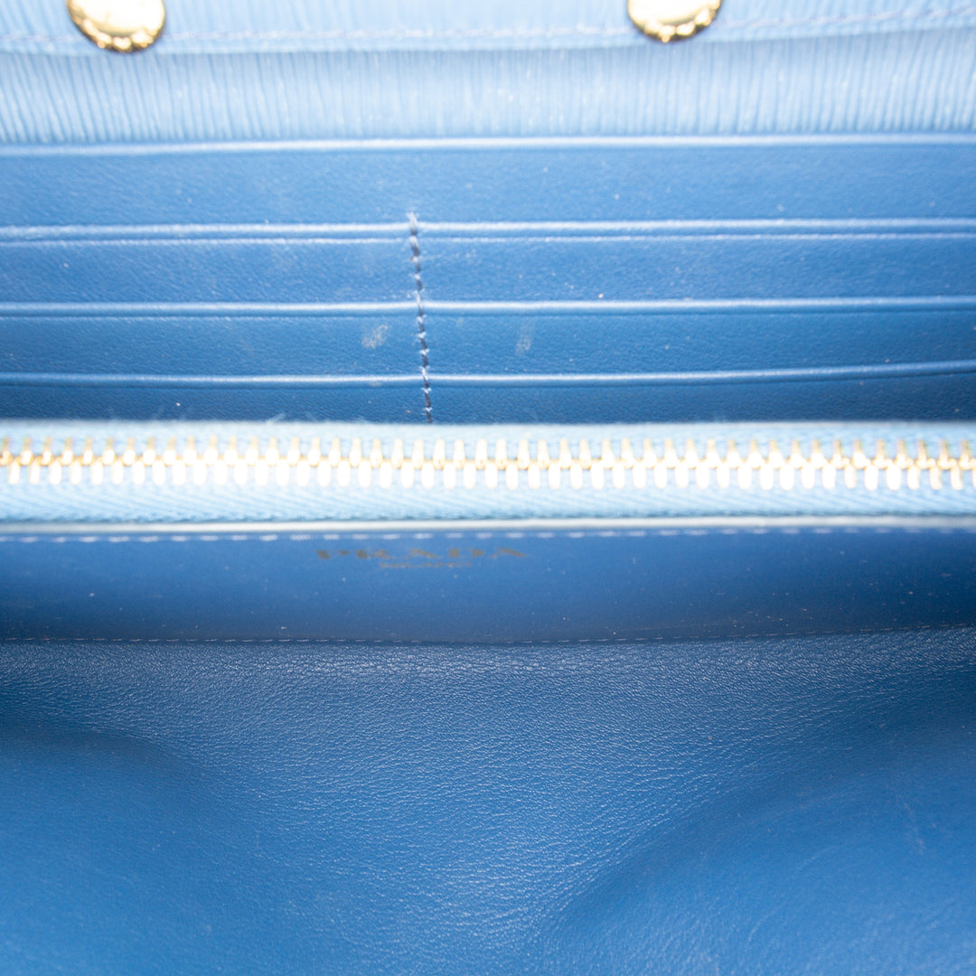 Prada Wallet on Chain Cuir Saffiano