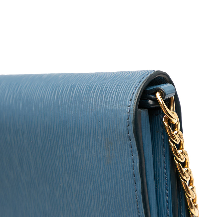 Prada Wallet on Chain Cuir Saffiano