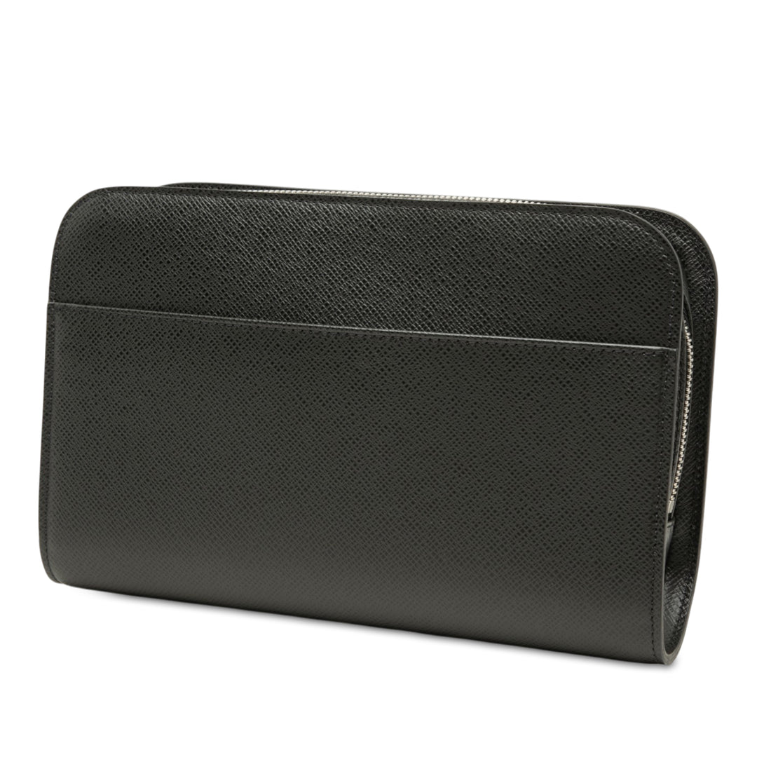 Louis Vuitton Taiga Pochette Baikal Cuir