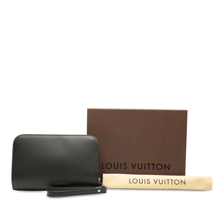 Louis Vuitton Taiga Pochette Baikal Cuir