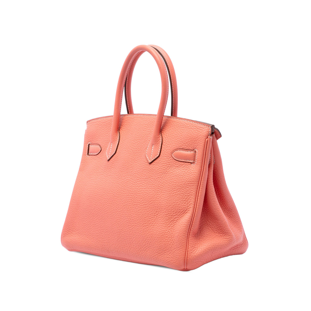 Hermès Birkin Retourne 30 Clémence Orange – vue 2 – GABY PARIS