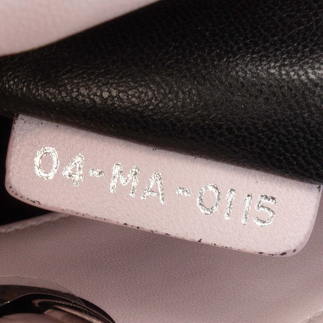 Mini Calfskin Sequin Embellished Lady Dior Pink - Gaby Paris