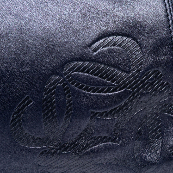 LOEWE Anagram Cuir Sac bandoulière Bleu
