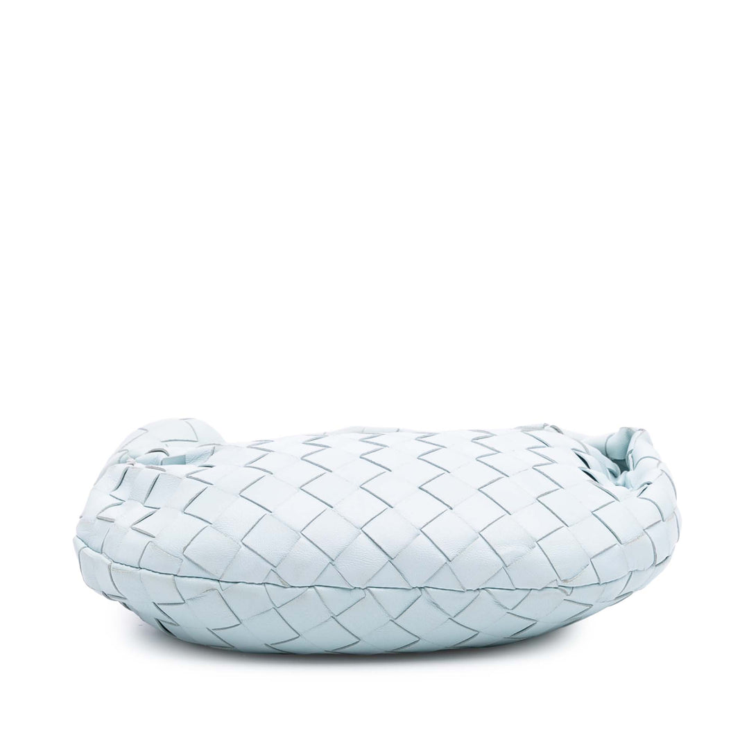 Mini Nappa Intrecciato Jodie Blue - Gaby Paris