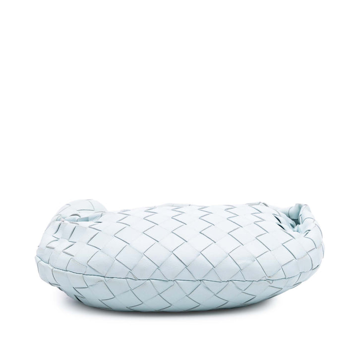 Mini Nappa Intrecciato Jodie Blue - Gaby Paris