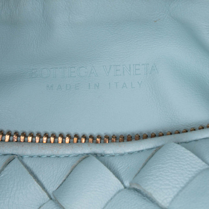 Mini Nappa Intrecciato Jodie Blue - Gaby Paris
