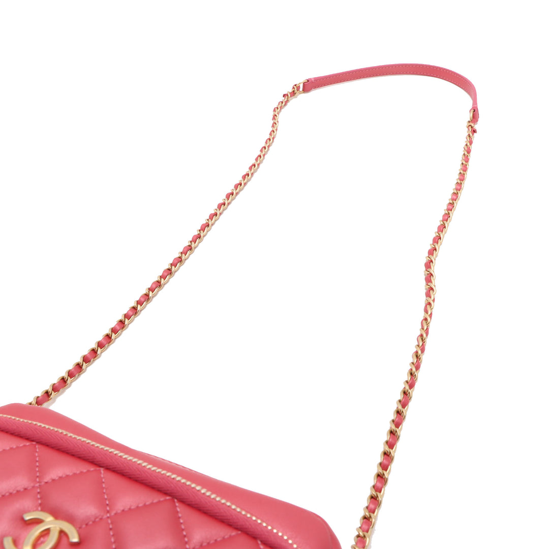Chanel Matelassé Cuir d’agneau Day Trips Sac caméra
