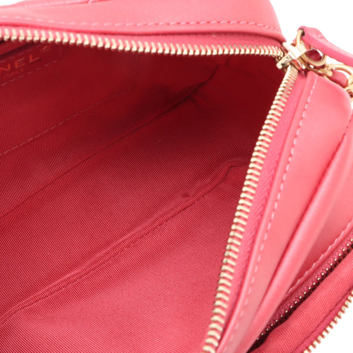 Chanel Matelassé Cuir d’agneau Day Trips Sac caméra