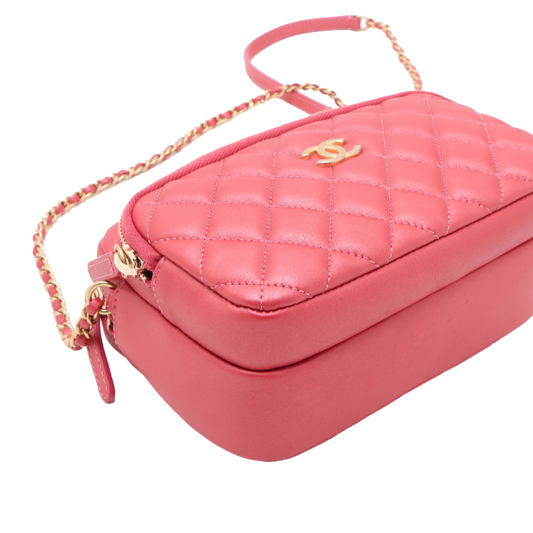Chanel Matelassé Cuir d’agneau Day Trips Sac caméra