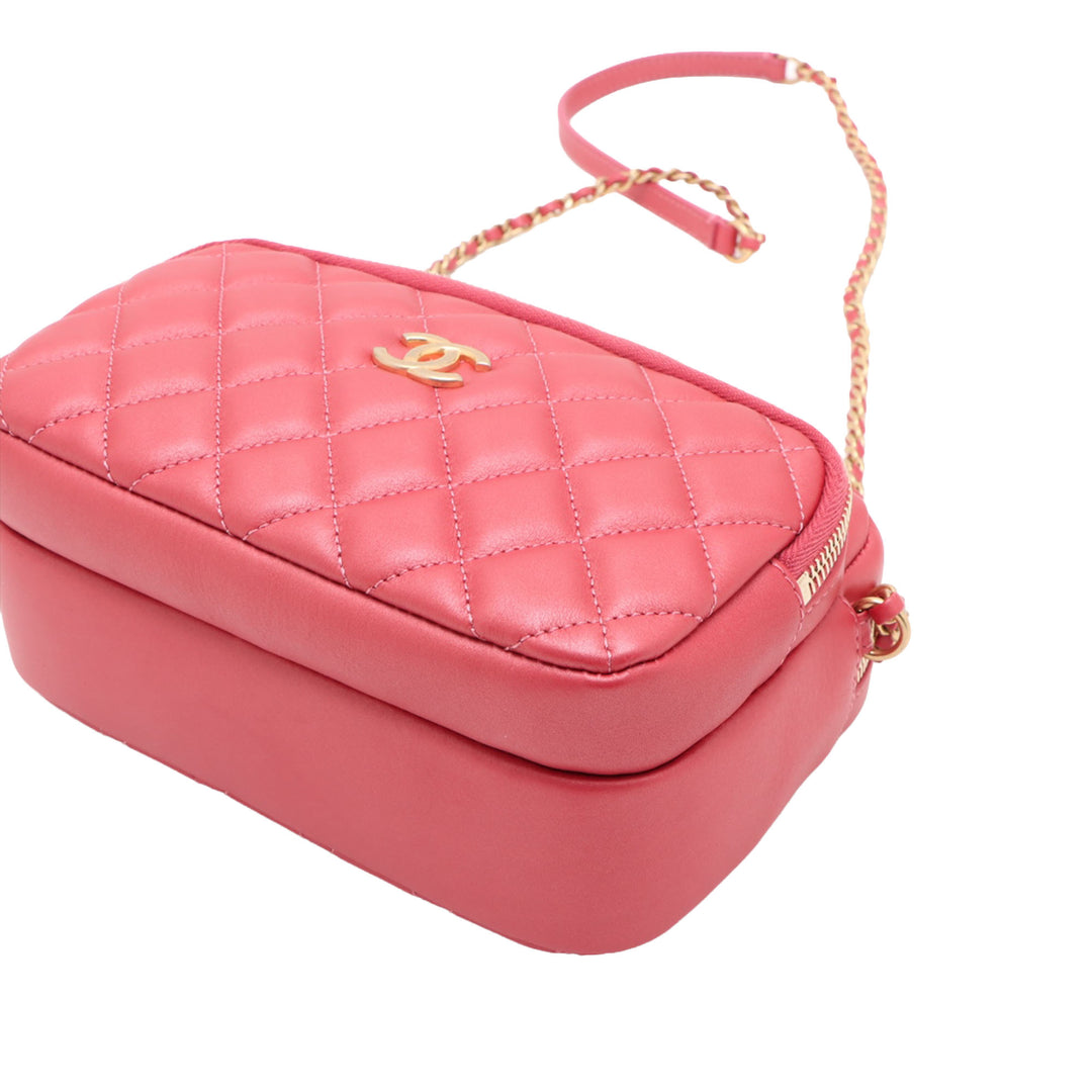 Chanel Matelassé Cuir d’agneau Day Trips Sac caméra