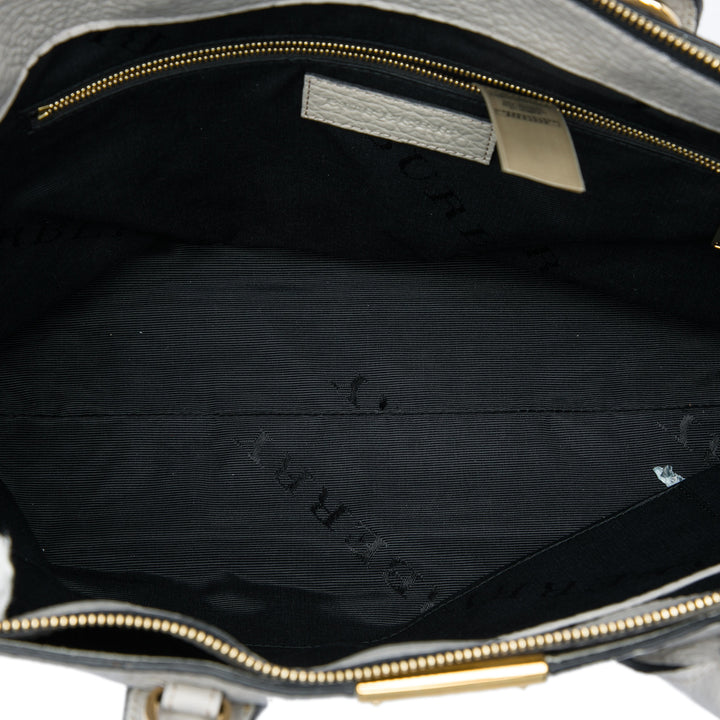 Burberry Elephant embossé Check Dewsbury Sac Cuir de veau