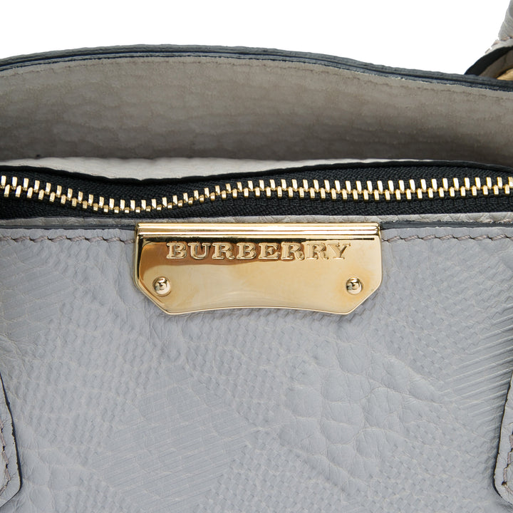 Burberry Elephant embossé Check Dewsbury Sac Cuir de veau