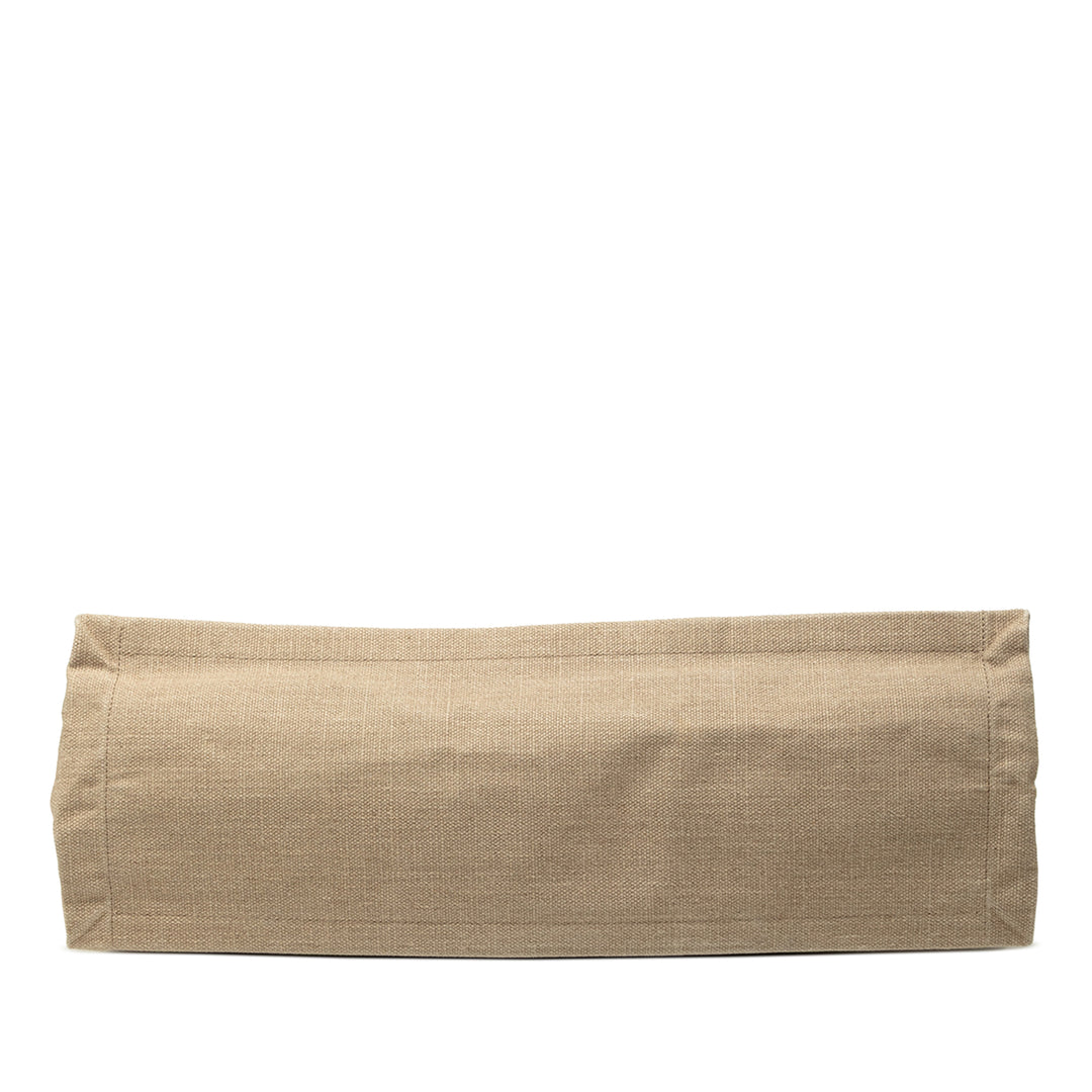Saint Laurent Large Toile Rive Gauche Cabas