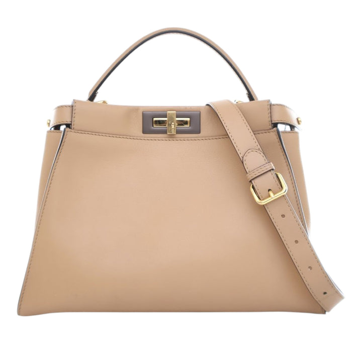 Fendi Medium Cuir Peekaboo Iconic Sac