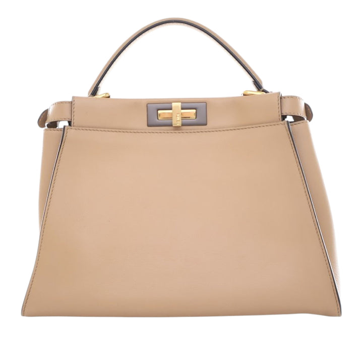 Fendi Medium Cuir Peekaboo Iconic Sac
