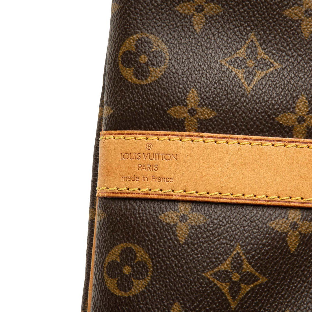 Louis Vuitton Sac de voyage Keepall Bandouliere 50 Monogram Marron – vue 5 – GABY PARIS