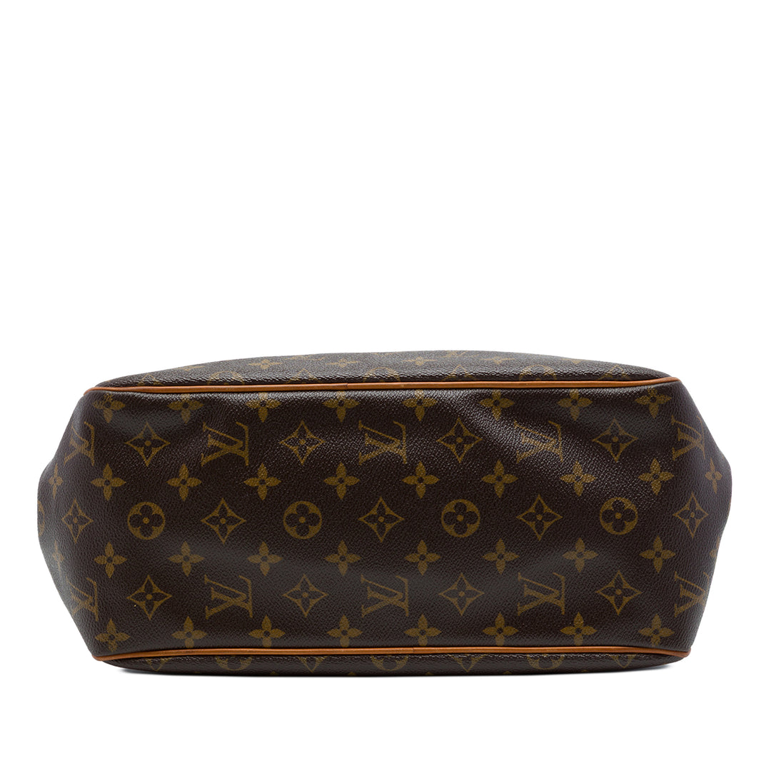 Louis Vuitton Batignolles Cabas vertical Monogram Marron – vue 3 – GABY PARIS