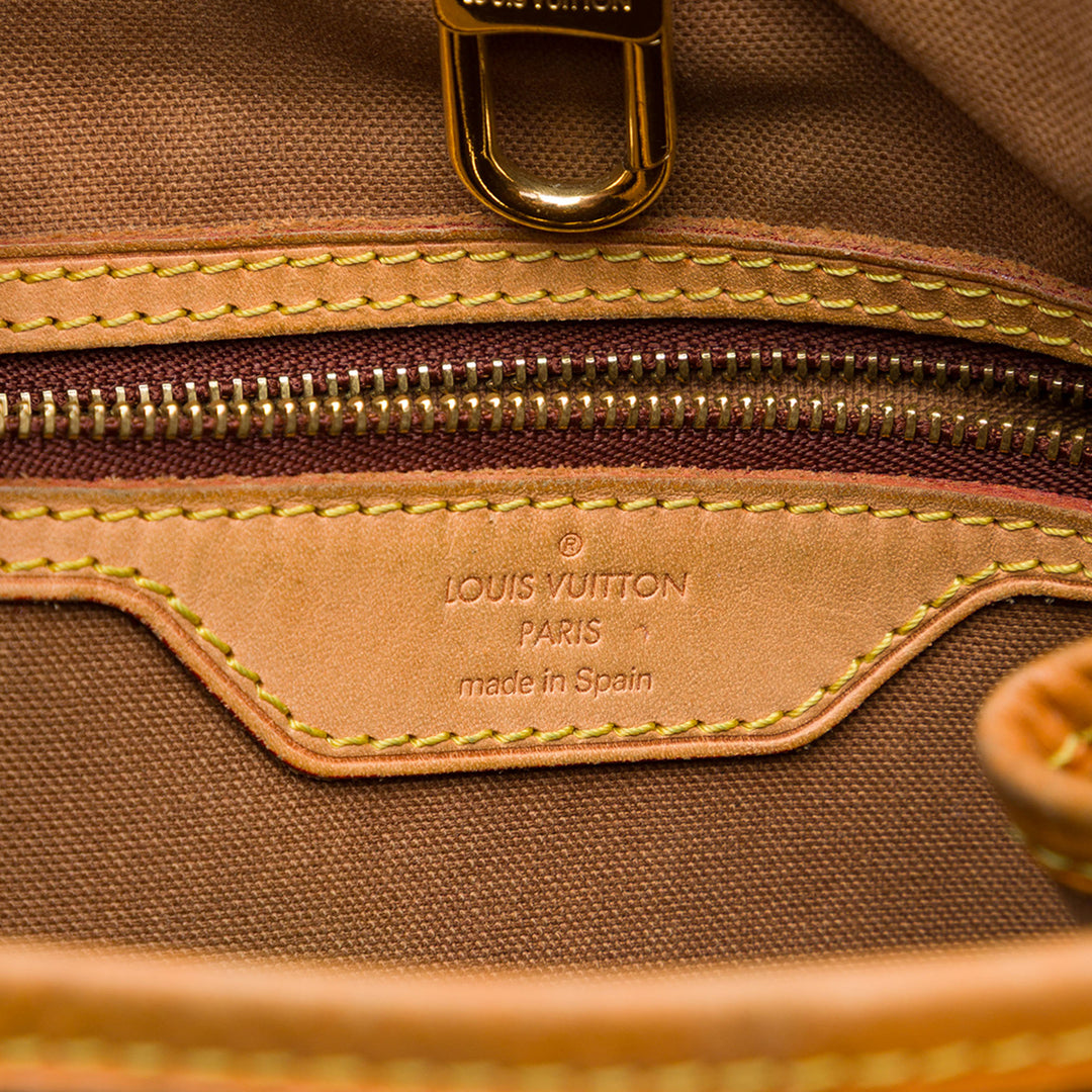 Louis Vuitton Batignolles Cabas vertical Monogram Marron – vue 5 – GABY PARIS
