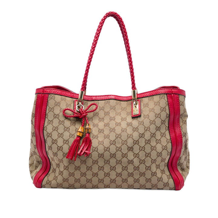 Gucci GG Toile Bella Cabas