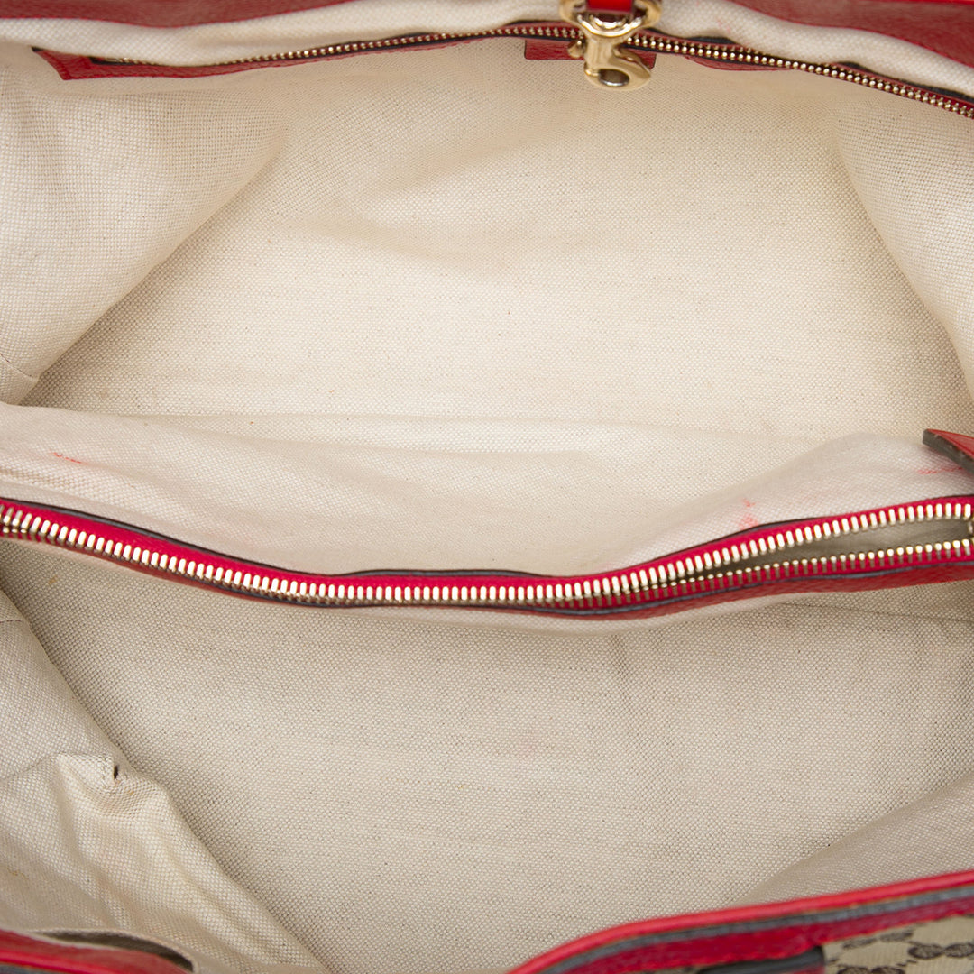 Gucci GG Toile Bella Cabas