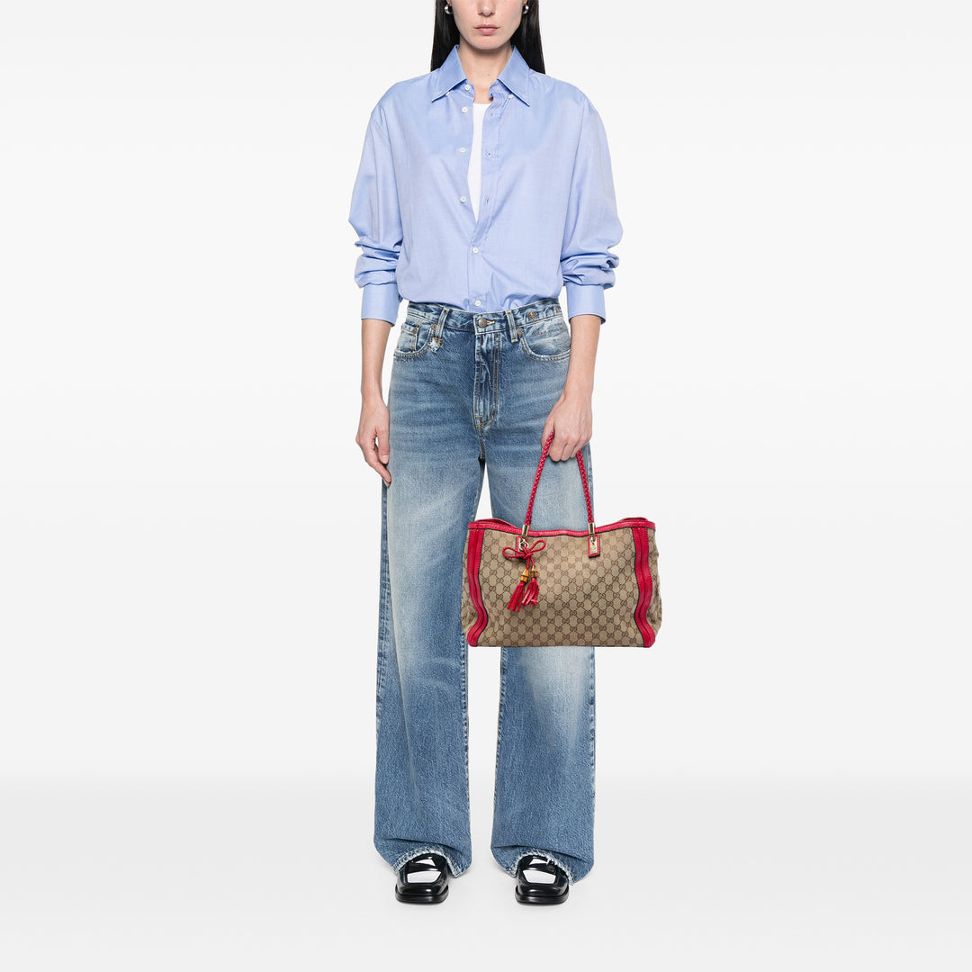 Gucci GG Toile Bella Cabas
